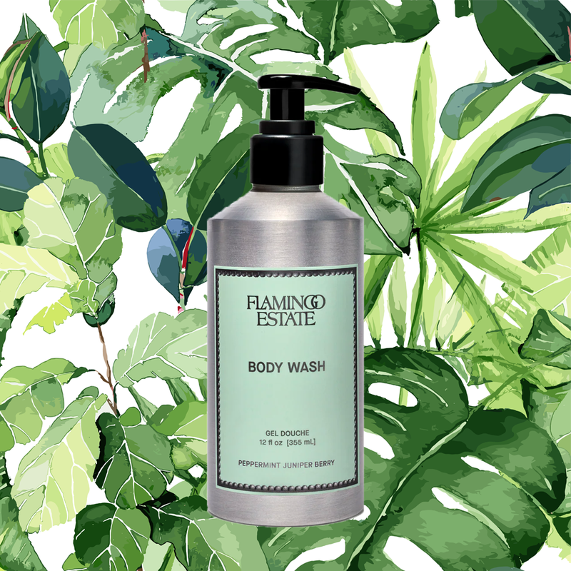 Flamingo Estate Body Wash: Peppermint Juniper Berry