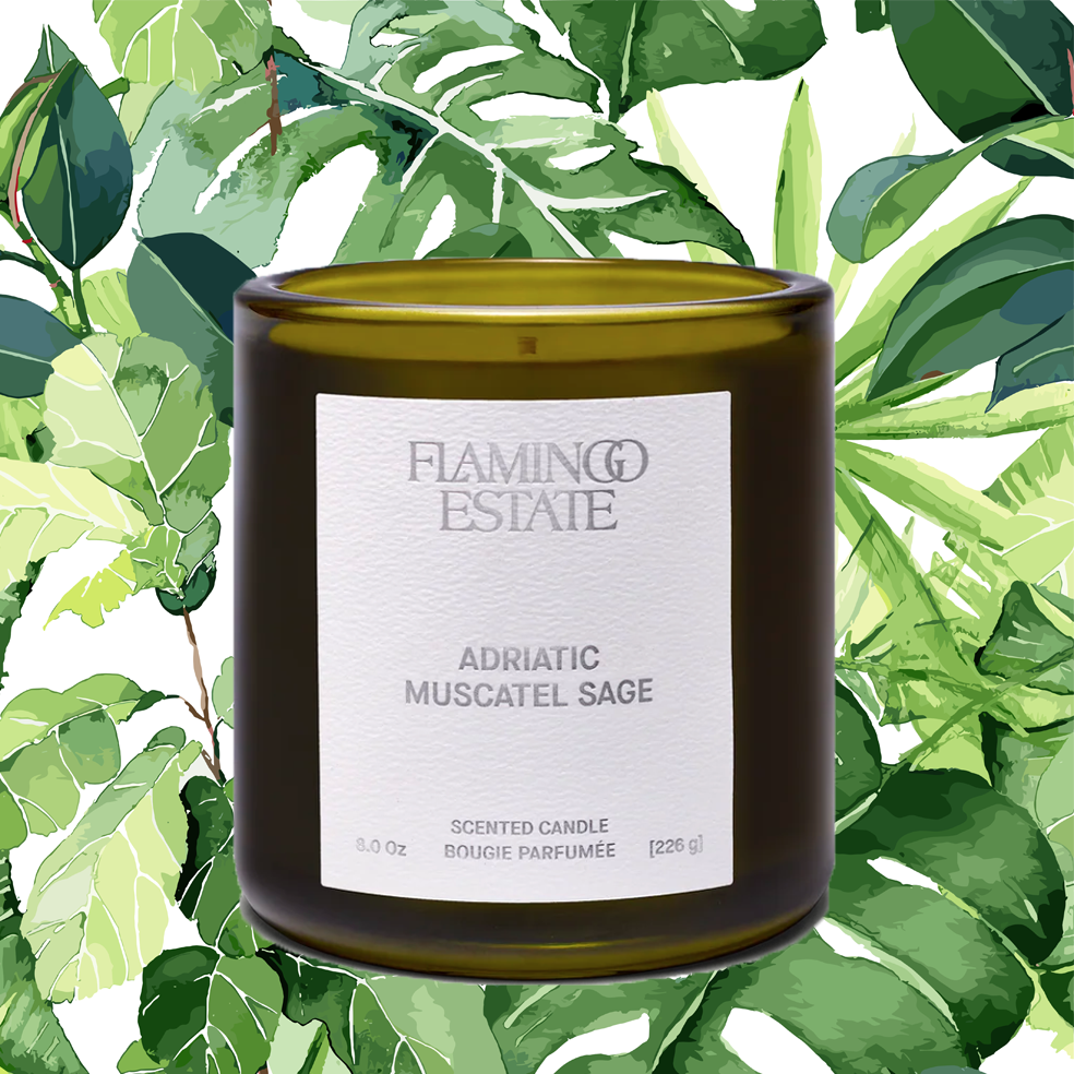 Flamingo Estate Candle: Adriatic Muscatel Sage