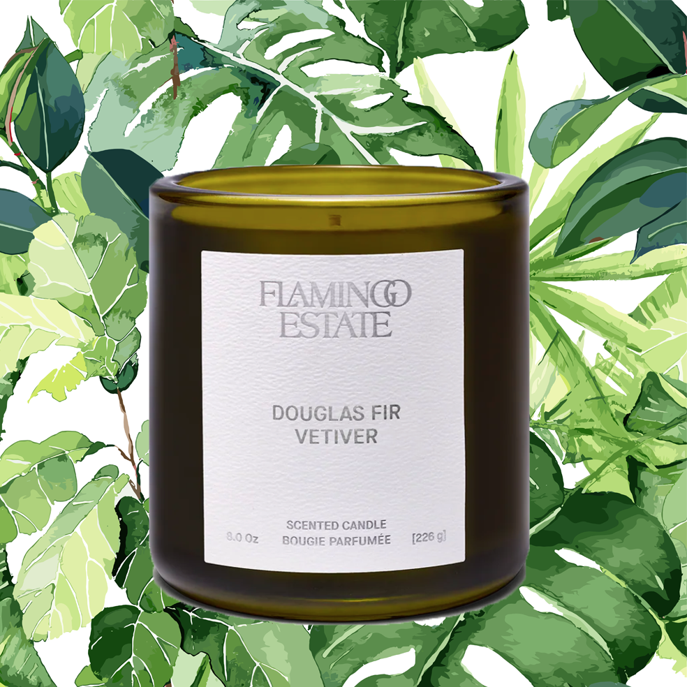 Flamingo Estate Candle: Douglas Fir Vetiver