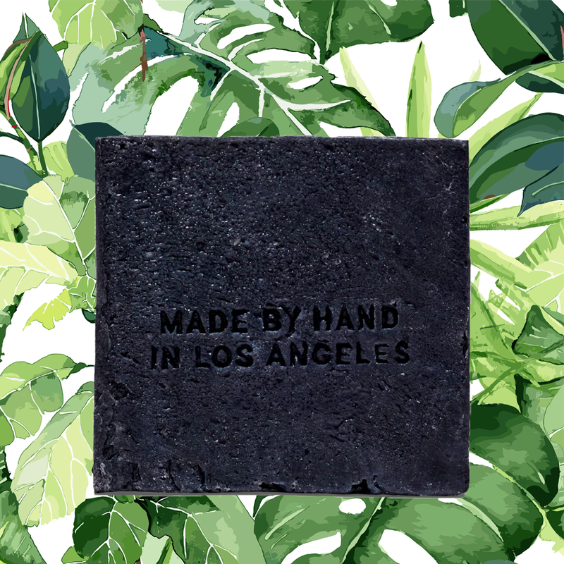 Flamingo Estate Soap Brick: Lavender Activated Charcoal