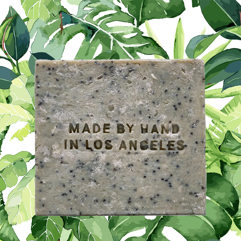 Flamingo Estate Soap Brick: Exfoliating Peppermint
