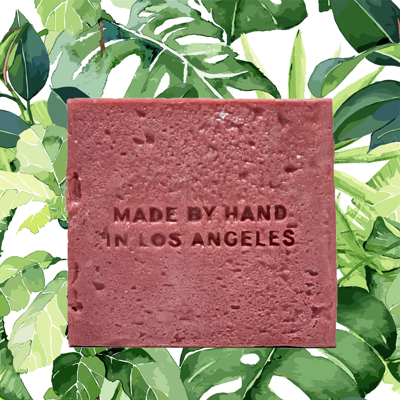 Flamingo Estate Soap Brick: Jasmine Damask Rose