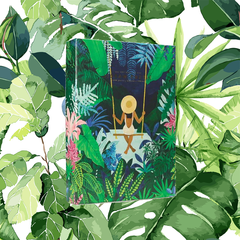 ATWS Jigsaw Puzzle: Woman On Tropical Swing