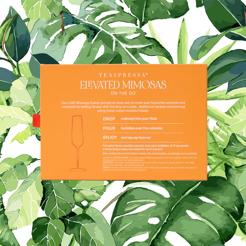 Teaspressa LUXE Mixer Cube - Passport To: Mimosa Kit (Limited Edition)