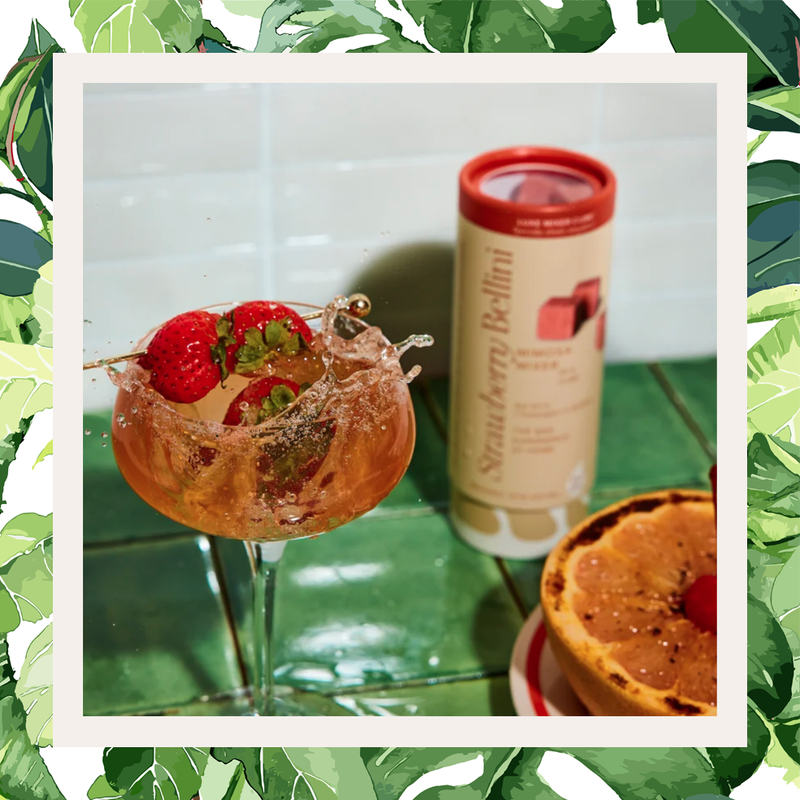 Teaspressa LUXE Mixer Cube - Strawberry Bellini - Tallboy