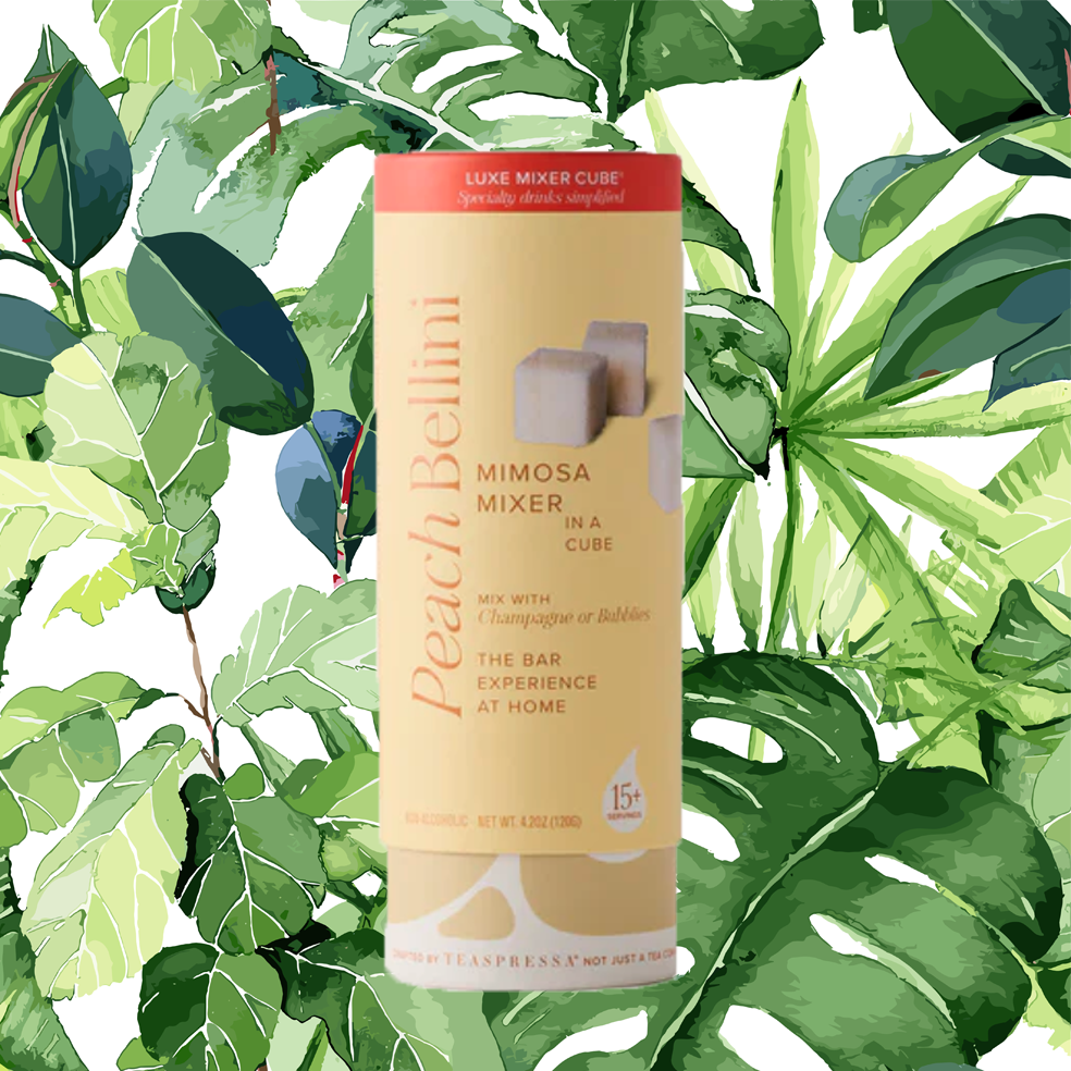 Teaspressa LUXE Mixer Cube - Peach Bellini - Tallboy