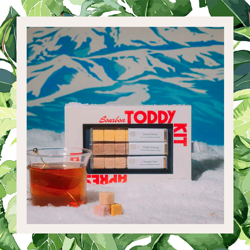 Teaspressa LUXE Mixer Cube - Winter Cocktail Cube Trio For Whiskey/Bourbon Toddy