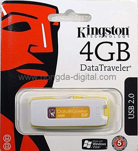 Kingston DataTraveler G2 - USB flash drive - 4 GB