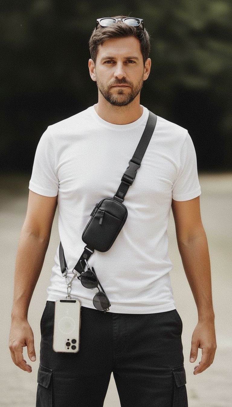 POUCH CROSSBODY PHONE STRAP