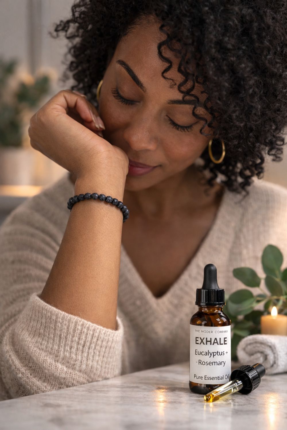 ON-THE-GO AROMATHERAPY LAVA BRACELET CALM KIT