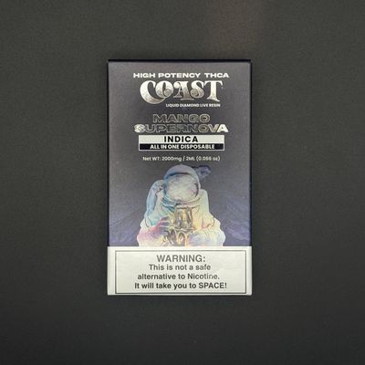 Coast Exotics - 2G - Liquid Diamond & Live Resin Disposable