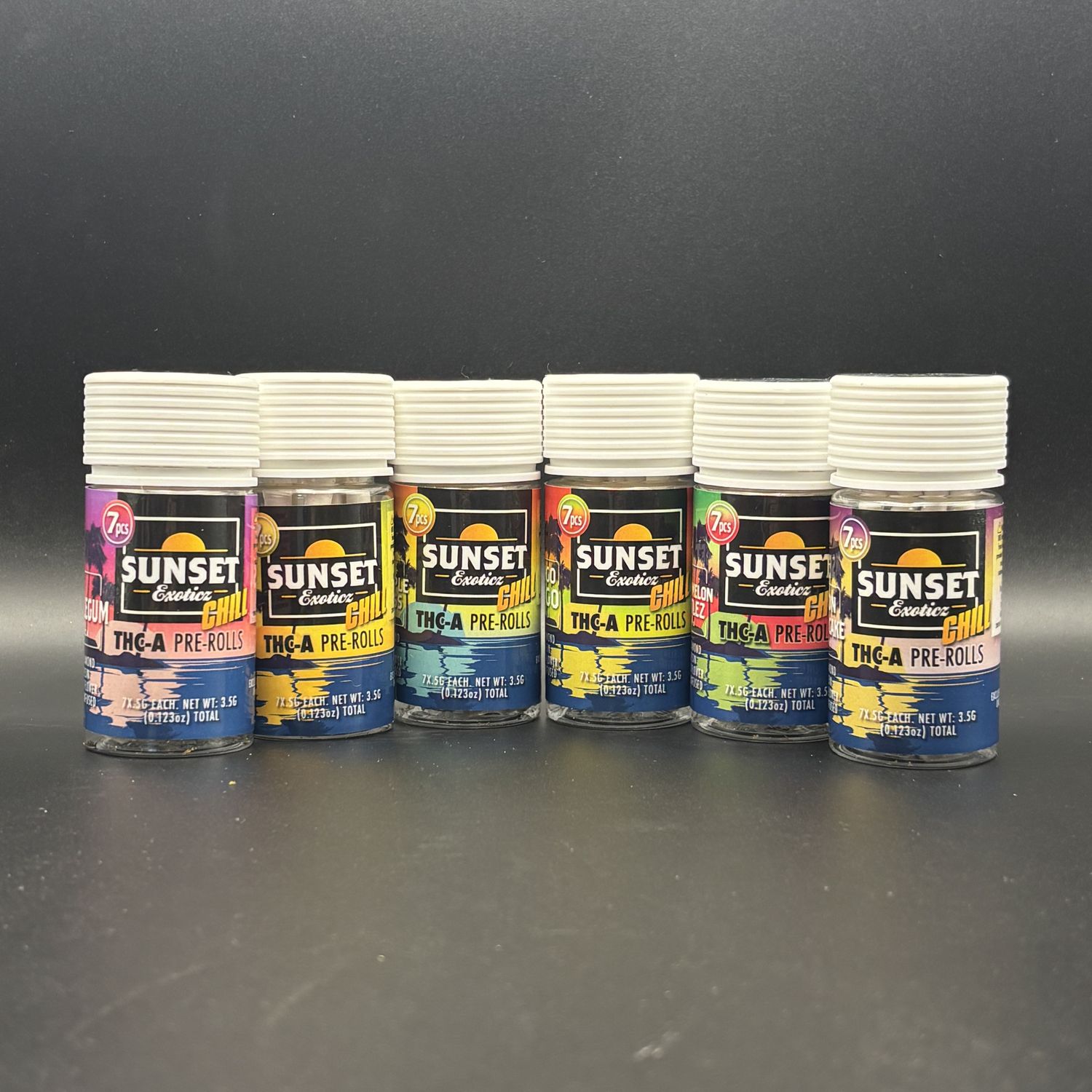 Sunset Exotics - 7pk - Prerolls