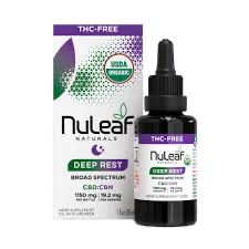 Nuleaf Natural: Deep Rest CBD/CBN Tincture