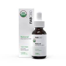 Fab CBD: Broad Spectrum CBD Oil - 1200mg