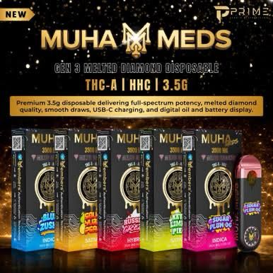 Muha Meds - 3.5G - Disposable