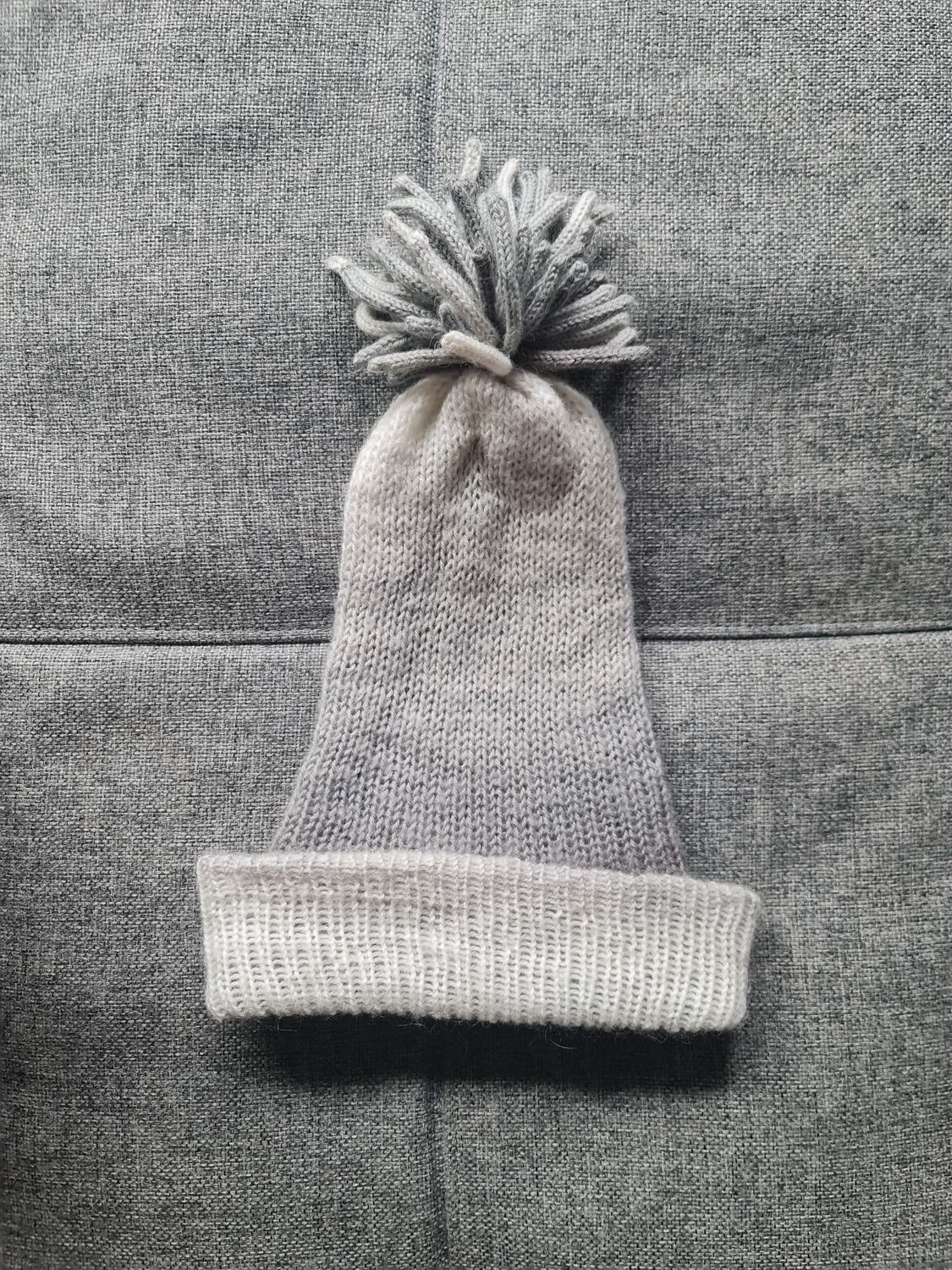 Czapka z pomponem na zimę