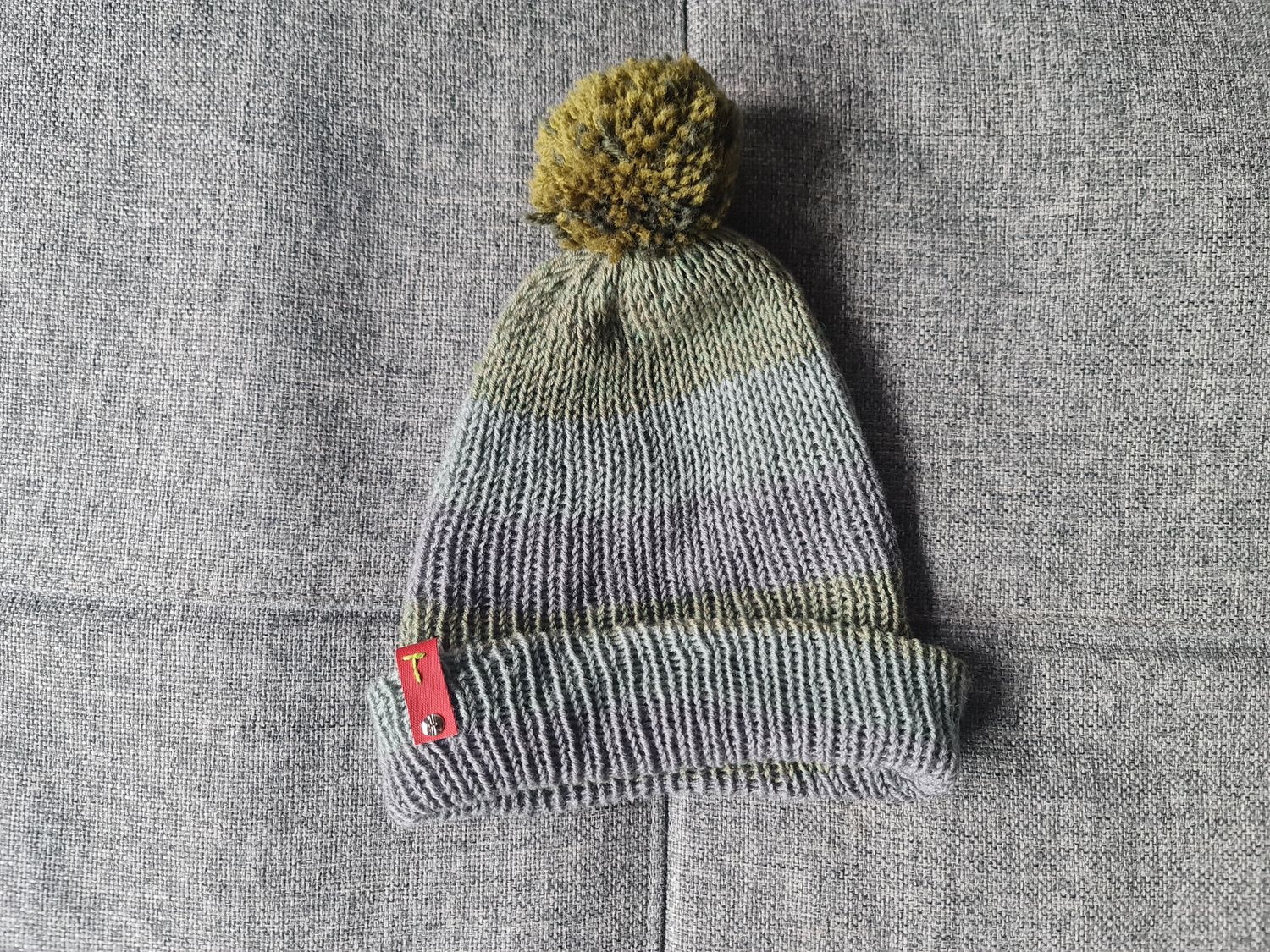 Czapka z pomponem na zimę