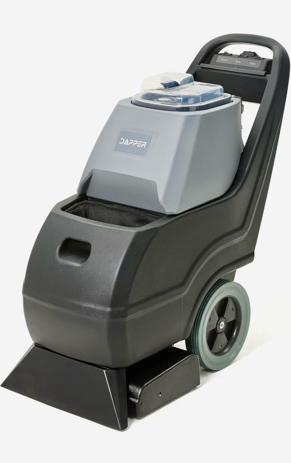 Commercial Carpet Cleaner Extractor 10-Gal Solution Tank 8-Gal Recovery Tank, 18” Cleaning Path, Low Noise Powerful Carpet Cleaner for Hotels, Offices, Large Areas &amp; Professional Use