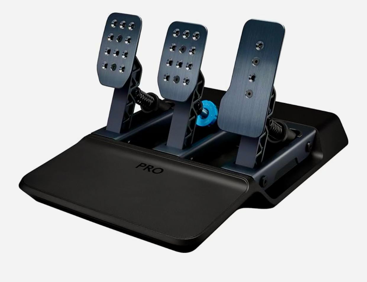 Logitech G PRO Racing Pedals - Racing Simulator Pedals with 100kg Load Cell Brake, Fully Customizable, Swappable Springs &amp; Elastomers, Modular Design