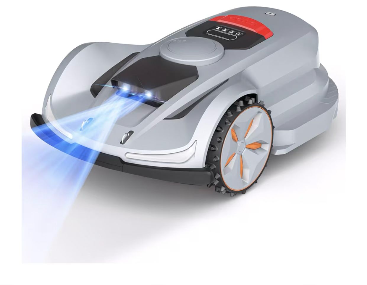 Sunseeker X7 Wireless Robot Lawn Mower 0.75 Acre/ 32,000Sq. Ft, with Smart APP Control, Vision AI System &amp; RTK, Path Planning, Adaptive Floating Cut Height up to 4", for Medium to Large Yards