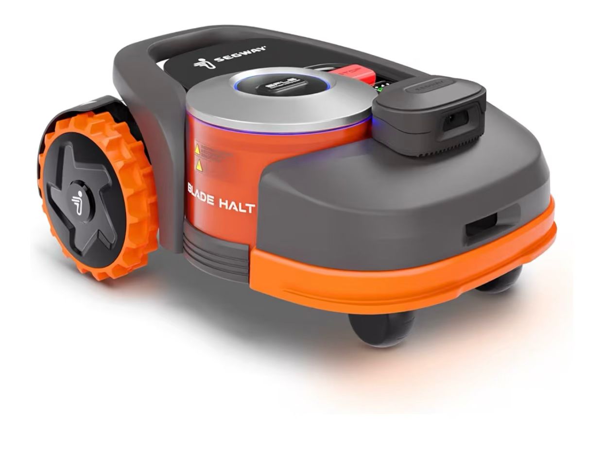 Segway Navimow H1500N-VF Robot Lawn Mower Perimeter Wire Free 0.37 Acre RTK+Vision Robotic Lawnmower, Virtual Boundary, Systematic Mowing, APP Control, Anti-Theft, 54dB(A) Quiet, Multi-Zone Management