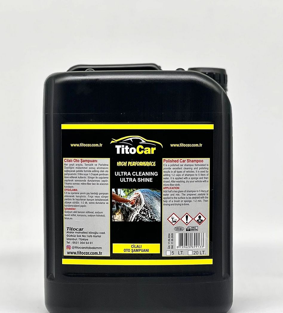 TitoCar Autoshampoo met Wax 20 Liter
