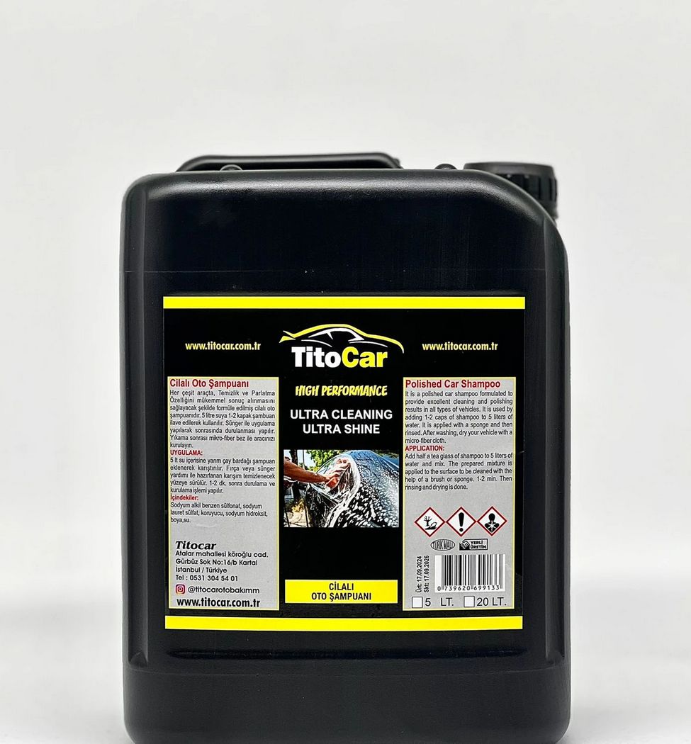 TitoCar Autoshampoo met Wax 5 Liter