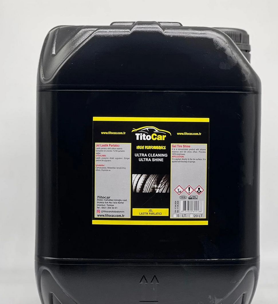 TitoCar Bandenglans Gel 20 Liter