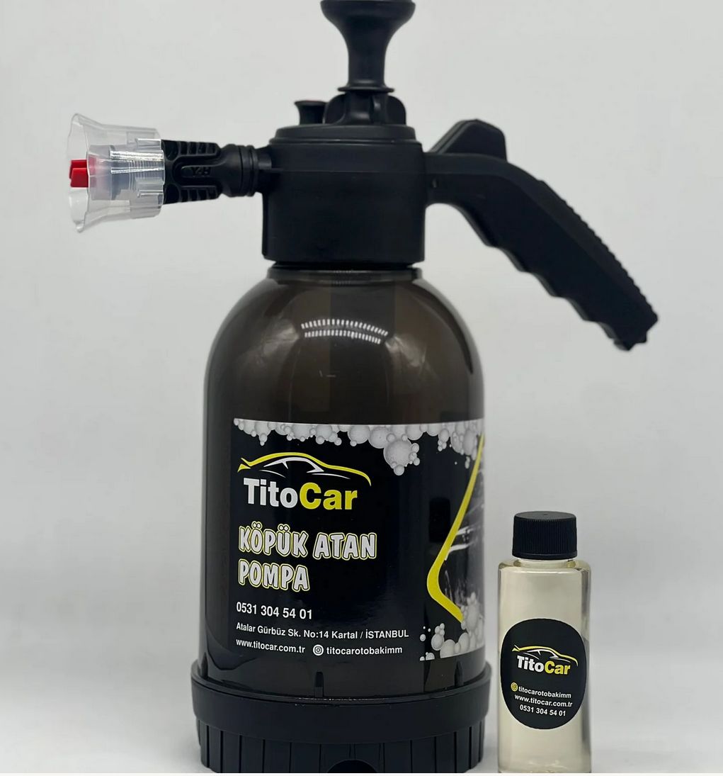 TitoCar Schuimpomp &amp; Shampoo Set