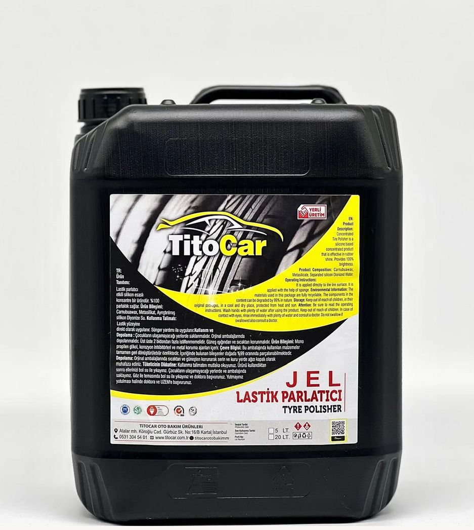 TitoCar Bandenglans Gel 5 Liter
