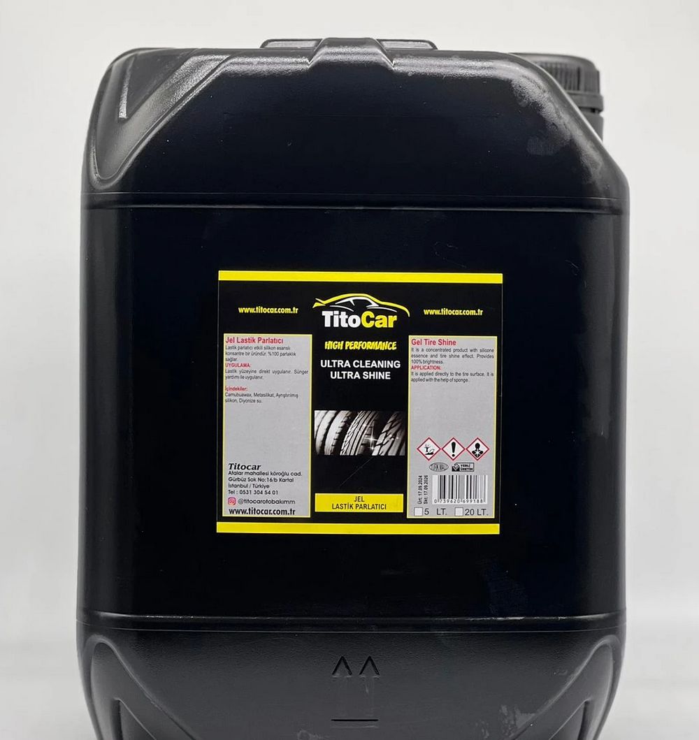 TitoCar Banden &amp; Bumper Glansvloeistof 5 Liter