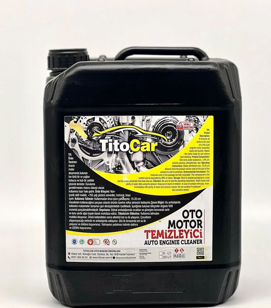 TitoCar Motorreinigingsvloeistof 20 Liter