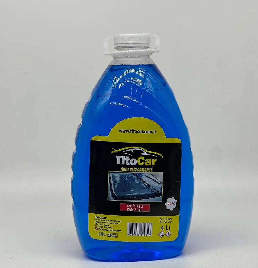 TitoCar Antivries -20° Ruitenwisservloeistof 4 l