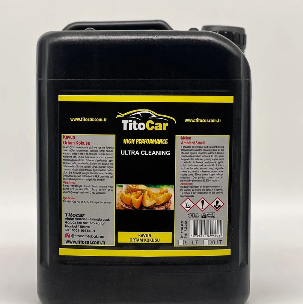 TitoCar Meloengeur Luchtverfrisser 5 Liter