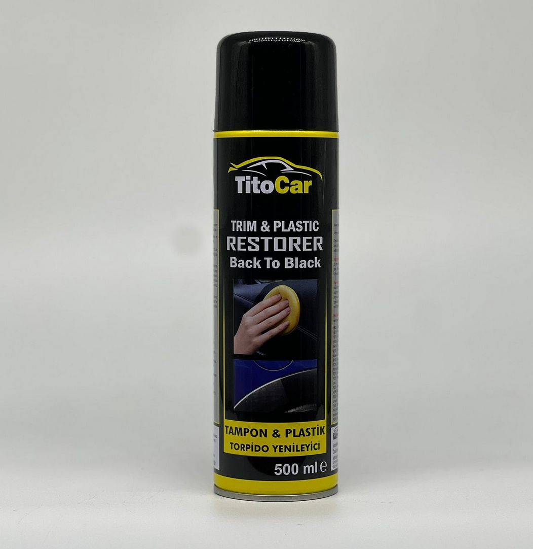 TitoCar Bumper &amp; Kunststof Vernieuwer Spray 500 ml