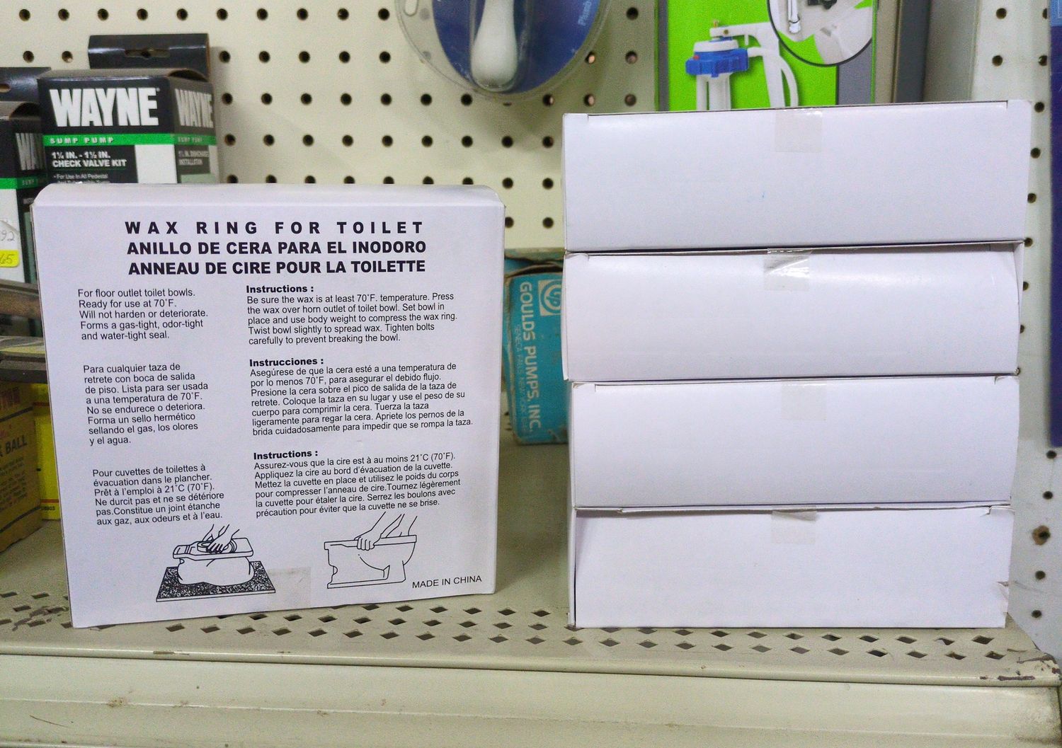 Toilet Wax Ring Replacement Kit