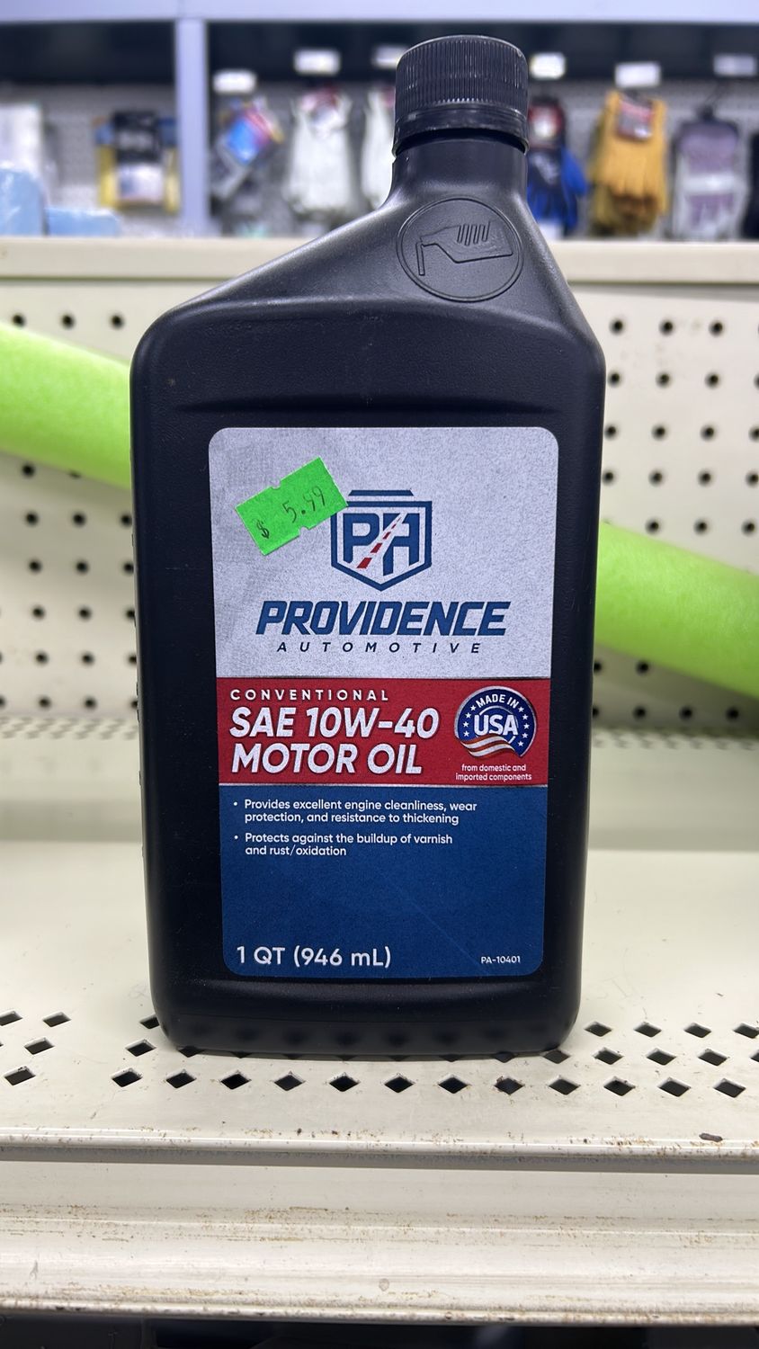 SAE 10W-40 Motor Oil