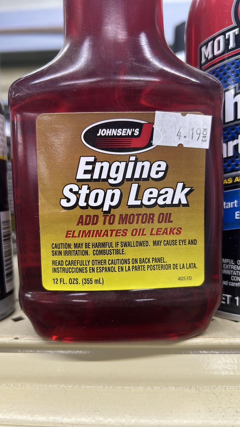 Engine Stop Leak