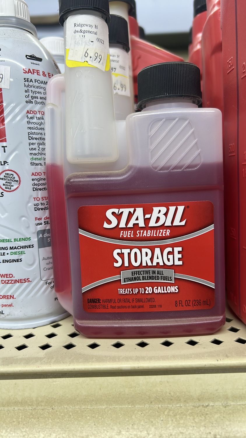 Stabil fuel stabilizer