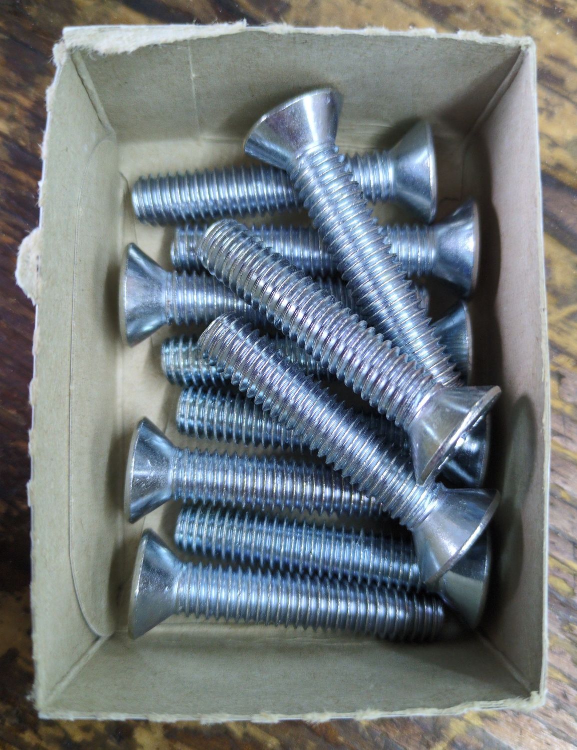 3/8-16 x 2 Machine Screw Flat Head