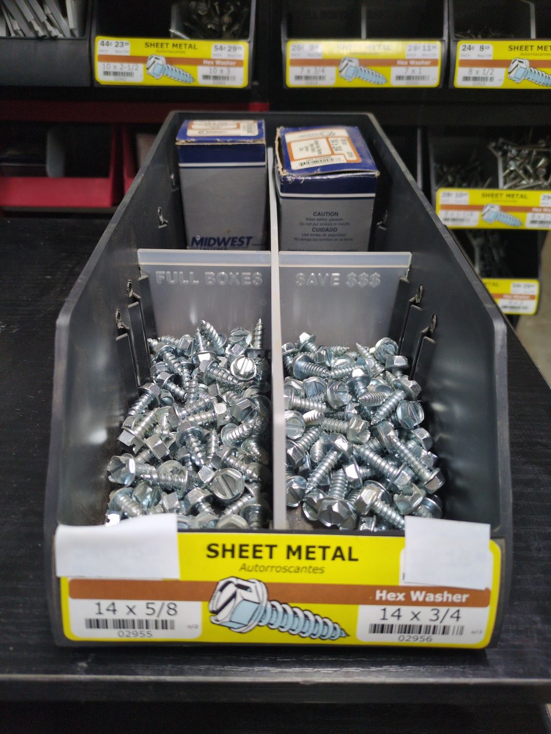 14 x 3/4 Sheet Metal Screw