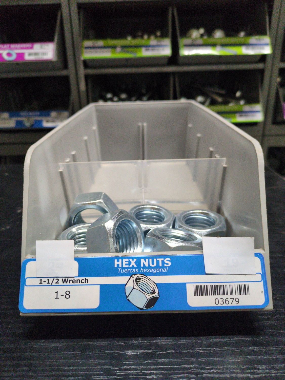 1" Hex Nut