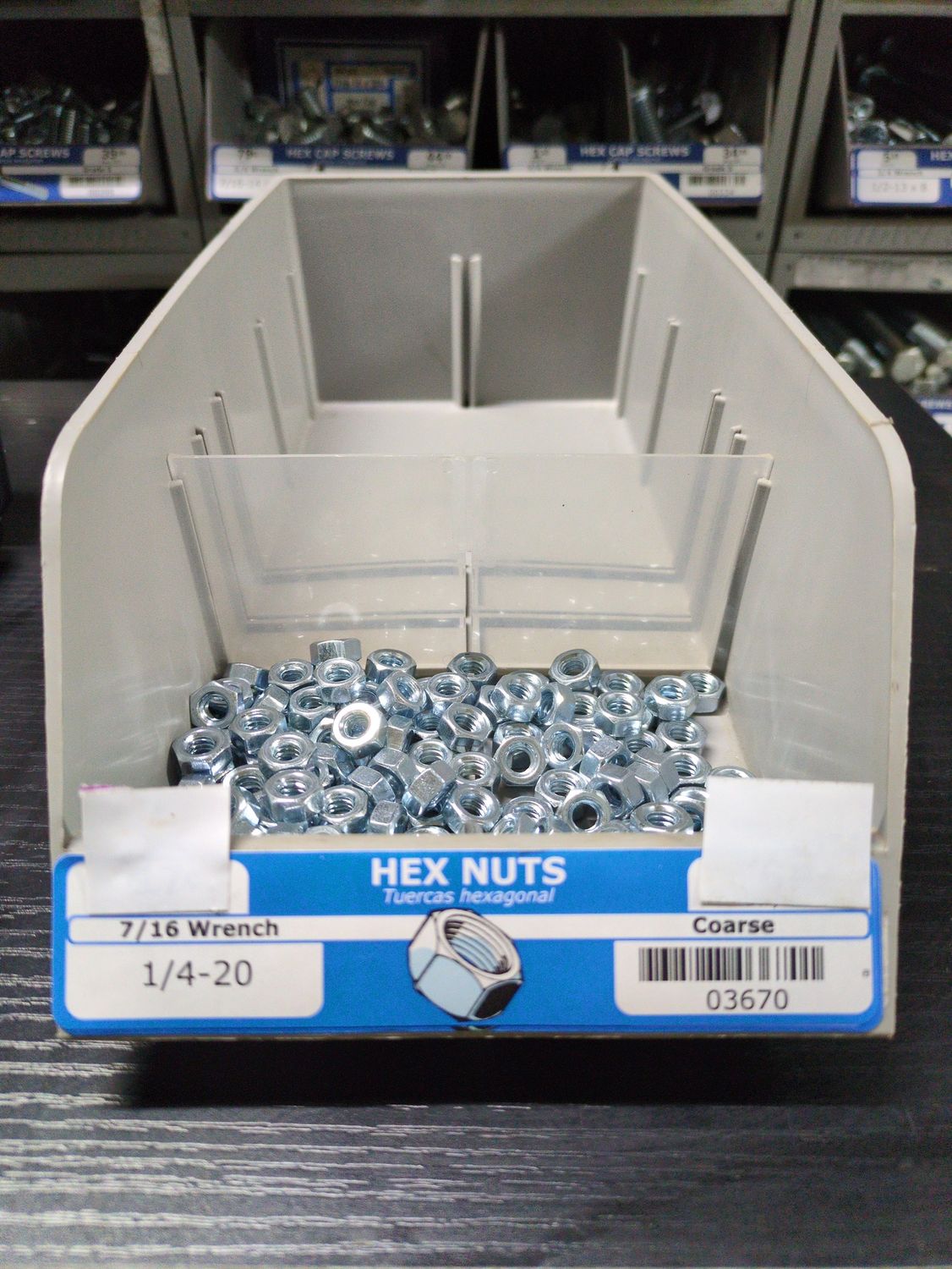 1/4-20 Hex Nut