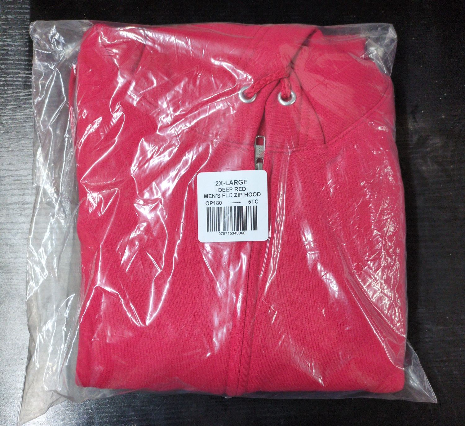 2X Red Zip Up