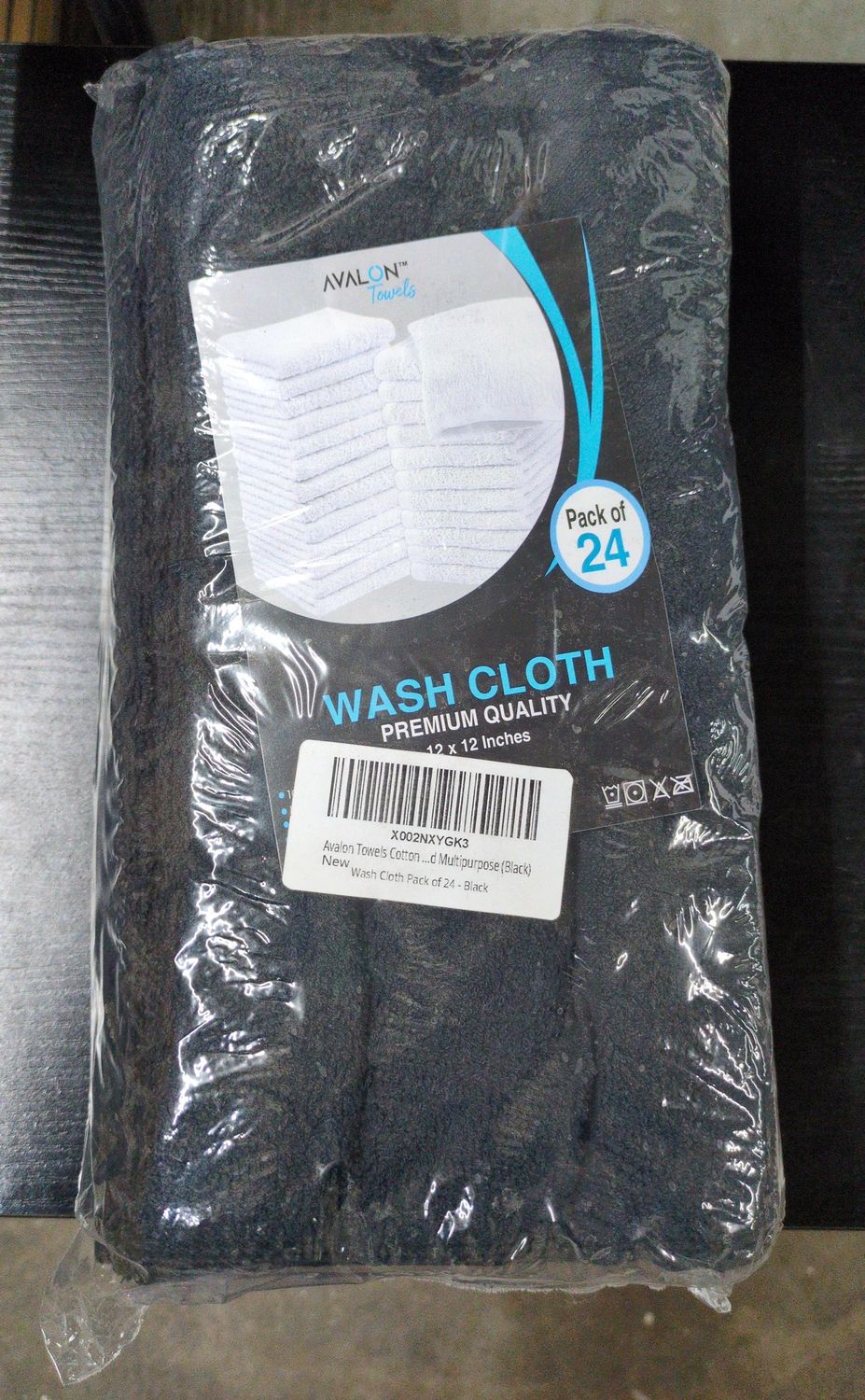 24pk Wash Cloth