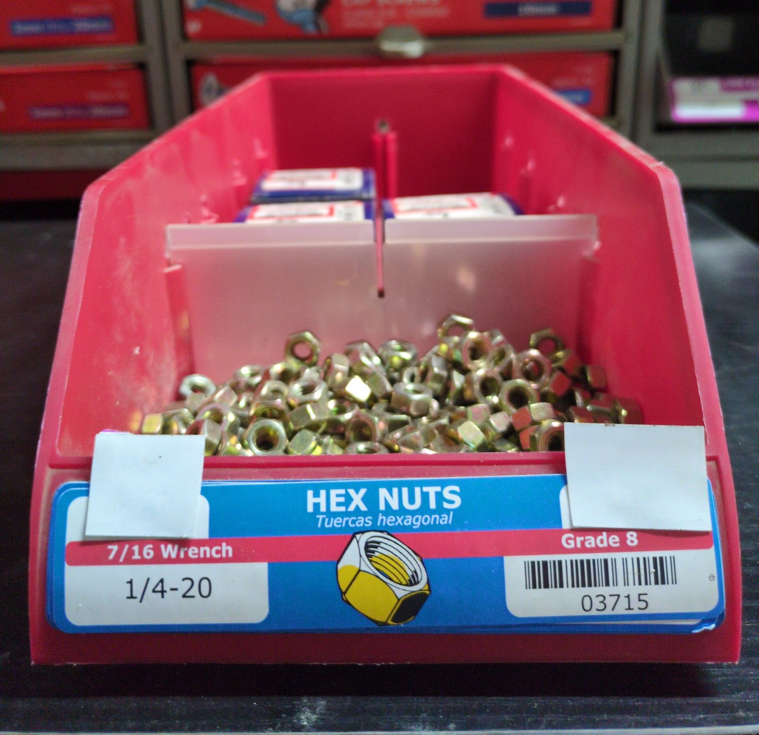 1/4 20 Hex Nut