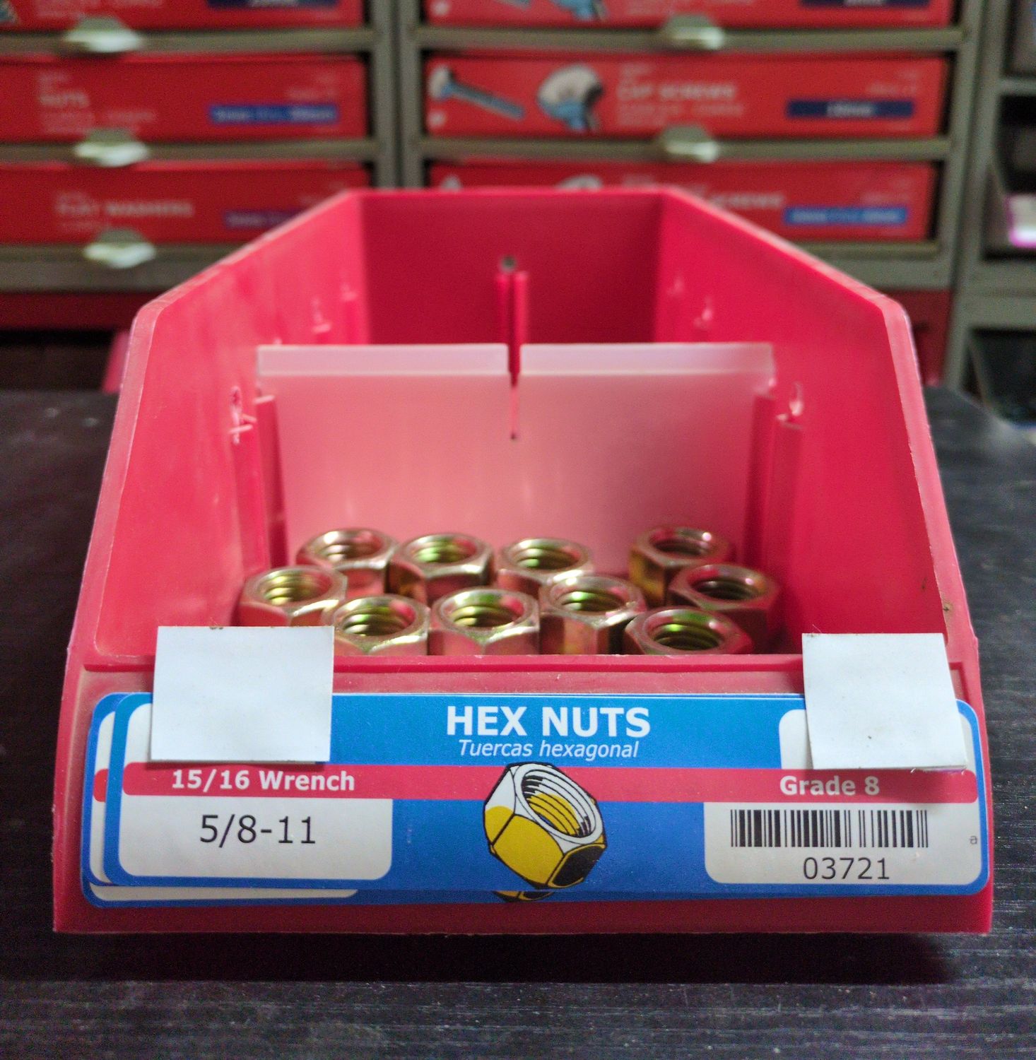 5/8-11 Hex Nut