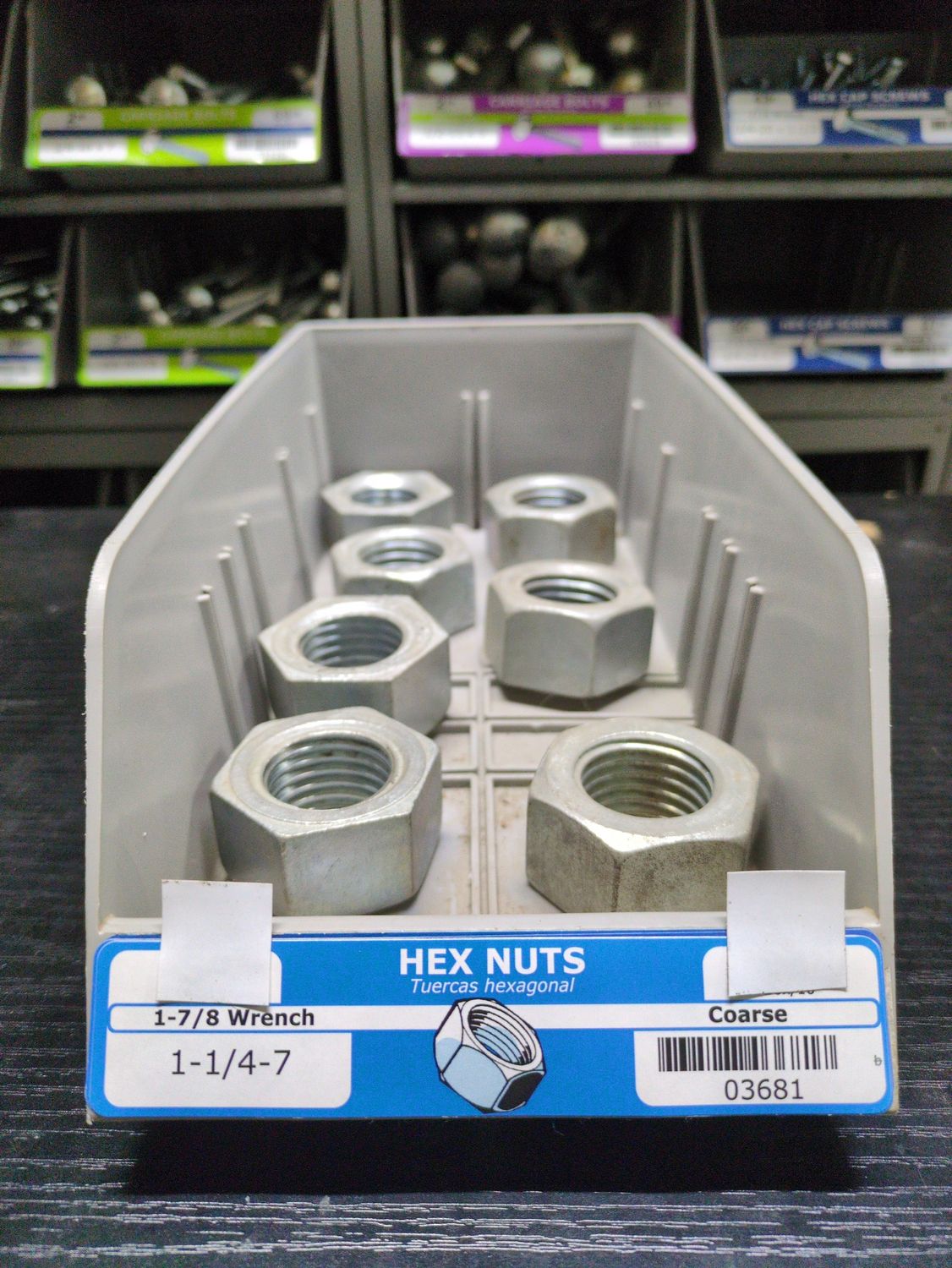 1-1/4-7 Hex Nut