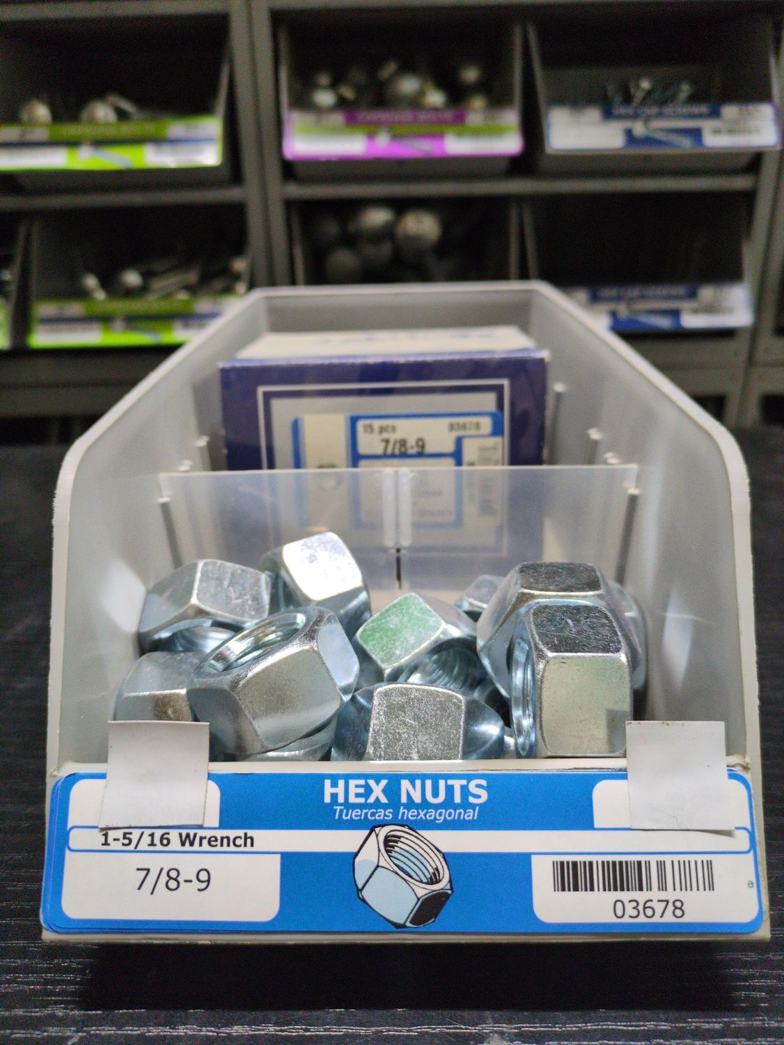 7/8-9 Hex Nut