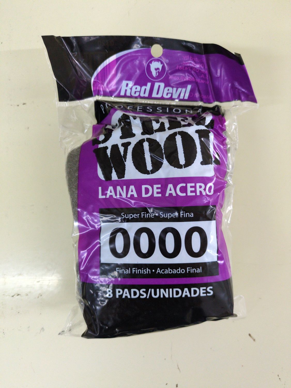 0320 0000 STEEL WOOL PAD 8PK